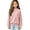 Pink, variant on WDWYY Girls Waffle Knit Mock Neck Sweatshirt Pullover Fall Winter Raglan Long Sleeve Loose Fit Casual Top Light Blue 9-10Y