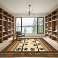 thumbnail image 2 of ODIKA 5'x7' Machine Washable Non-Slip Area Rug, Rustic Beige High Traffic Rug, Beige, 1052272, 2 of 7