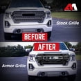 thumbnail image 6 of Pre-Owned AMERICAN MODIFIED Grille w/Emblem Base for 2019-2021 GMC Sierra 1500, 6 of 8