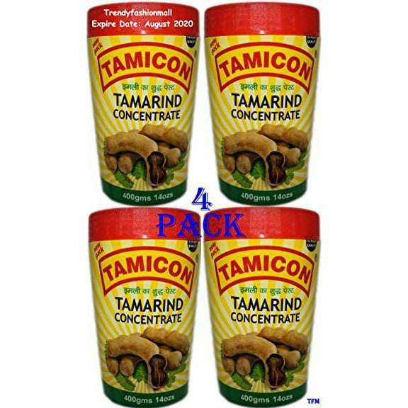 Tamicon Tamarind Paste 100% Natural 14 oz - 4Pack