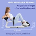 thumbnail image 1 of Kojooin Hip Thrust Machine for Home Gym, Adjustable Glute Training Machine with Resistance Bands, 1 of 7