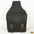 thumbnail image 2 of Hilason Leather Chap Leather Horse Saddle Bag For Trail, 2 of 5