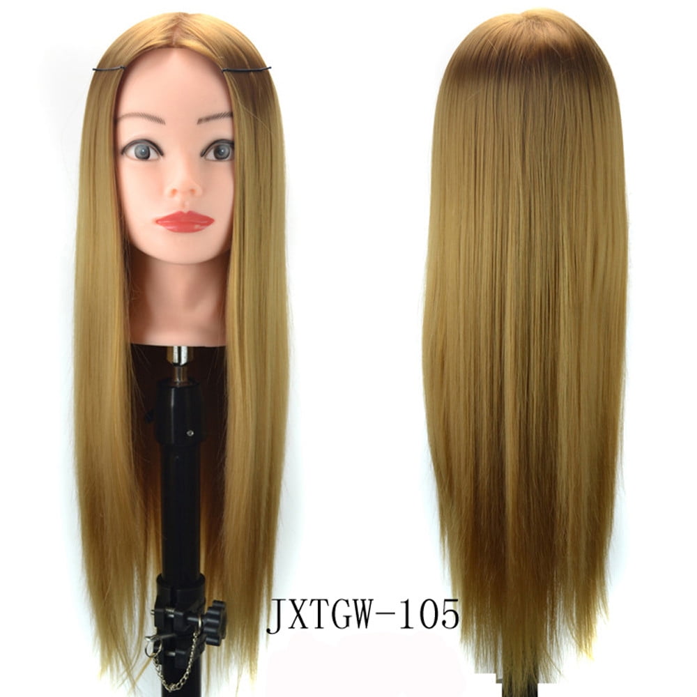 Hair Styling Mannequin Training Head, Professional Practice Wig for Hairdressing, Braiding, and Cosmetology Education, Realistic Model for Students and Salons Holiday Gift Ideas & Budget Picks
