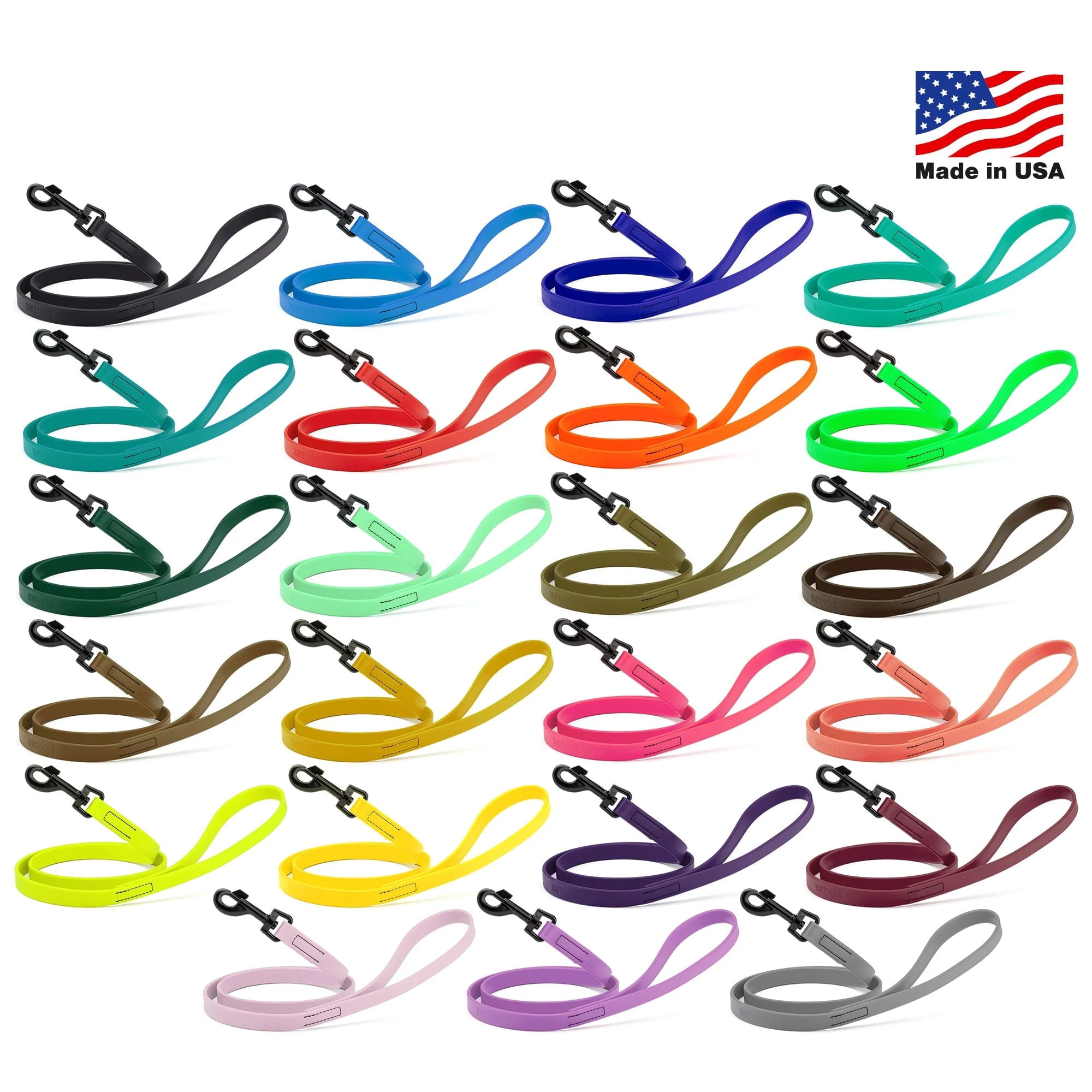 Dogline Biothane Waterproof Leash 2 ft