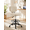 Beige, variant on Armless Drafting Chair, Low Back Office Seat with Adjustable Footrest Ring for Standing Desk, Lab, Counter