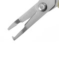 thumbnail image 5 of Tijeras de pesca para línea trenzada, cortador de línea de pesca de agua salada y agua dulce, tijeras dentadas de pesca con función de retractor o anillo dividido, 5 of 5