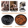 thumbnail image 4 of Comedero lento de cerámica Dog Bowl Addogyy con soporte de madera, color negro, 4 of 7