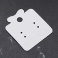 thumbnail image 6 of 100Pcs Jewelry Display Card Earrings Ear Studs Packing Hang Tag Rectangle Holder, 6 of 10