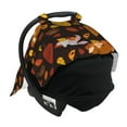 thumbnail image 7 of Car Seat Cover Baby, Autumn Forest Small Animals Lazy Baby Car Seat Cover for Baby Boys Girls Newborn , Infant Car Seat Canopy Cover Nursing Breastfeeding Cover Warm Blanket, 7 of 7