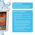 thumbnail image 4 of Invigorated Water pH RECHARGE 1F Alkaline Water Purifier, Countertop Water Filter, 2.6 Gals, 4 of 9