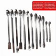 thumbnail image 1 of 12pcs Stainless Steel Lab Spoon Spatula Laboratory Sampling Spoon Mixing Spatula, 1 of 4