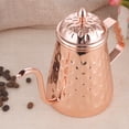 thumbnail image 4 of Cafetera Wave Point, cafetera de Acero Inoxidable, Tetera para Verter, cafetera de Boca Larga con Mango, Accesorios para café, 4 of 10