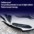 thumbnail image 4 of Kit Front Bumper Lip Spoiler Glossy Black Sporty Look Front Lip Spoiler Splitter Protector Replacement for Stelvio 2017 and Later, 4 of 7
