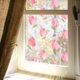 thumbnail image 1 of Heliisoer Flowers Tulips Double-sided Visible Sunlight Window Stickers Decorative Stickers, 1 of 5