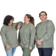 thumbnail image 5 of Cardigan Cuello Redondo LOVE MY FIT Tallas Extras Plus Size Con Puño Verde Claro XL, 5 of 10