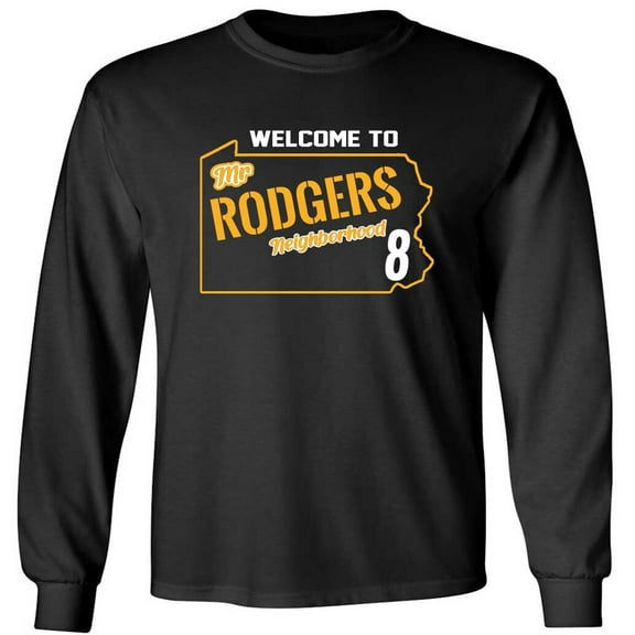 LONG SLEEVE Aaron Rodgers Neighborhood Pittsburgh Shirt T-Shirt