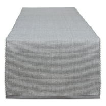 DII 2-Tone Ribbed Table Runner 13x108"