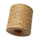 thumbnail image 1 of Cinta de rafia natural, 1 rollo, ideal para manualidades, regalos, empaquetado, decoración de bodas y fiestas. Chocolate, 1 of 8