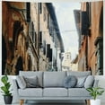 thumbnail image 4 of Orinice Romanesque Architecture Tapestry Wall Hanging Unique Style Graphic Tapestries for Home Wall Decor Art Living Room Bedroom Apartment Farmhouse Dorm 60x50inch, 4 of 6