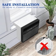 12000 BTU (ASHRAE) / 6300 BTU (DOE) Inverter Window Air Conditioner Unit,U-Shaped Saddle Portable AC Adjustable Windows Kit Washable Filter,Includes Remote Programmable Timer