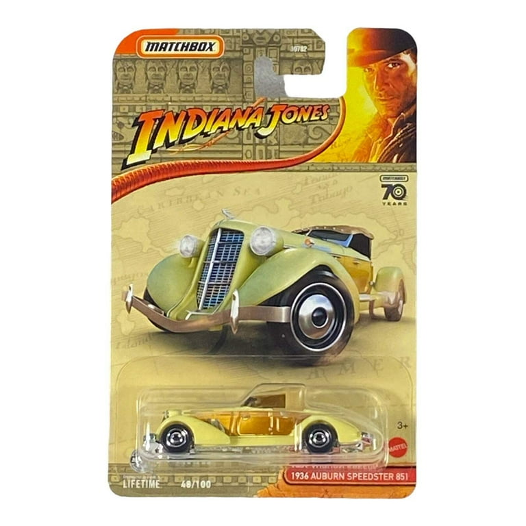Matchbox 1936 Auburn Speedster 851, Indiana Jones 48/100 - Walmart.com