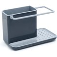 thumbnail image 1 of Diskho-organisator med integrerat avlopp, hållare för svamp, borste, diskmedel och disktrasa, avtagbar, vanlig storlek, Grå - WELLNGS, 1 of 4