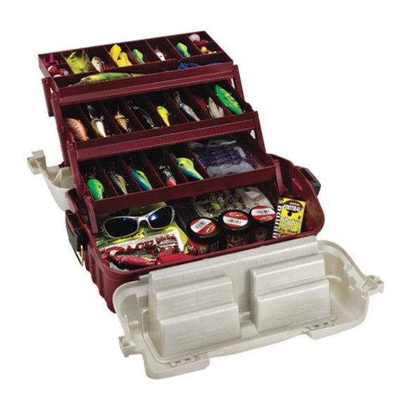 Plano Fishing Flipsider Three Tray Tackle Box Storage System