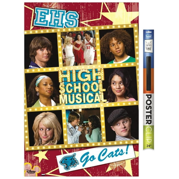 High School Musical - Grid Wall Poster, 22.375" x 34"