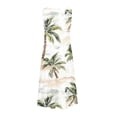 thumbnail image 4 of Drovellove 2026 Ruched Cake Dress for Women U-Neck Sleeveless Palm Tree Print Plus Size Summer Dresses, Chiffon Loose Tiered Ruffle Hem Boho Casual Beach Vacation Sundress, 4 of 5
