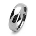 thumbnail image 2 of Women's 6MM Comfort Fit Tungsten Carbide Wedding Band Classic Domed Ring (5 to 12), 2 of 3