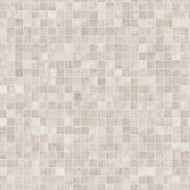 Tempaper Mosaic Tile Neutral Peel and Stick Wallpaper, 20.5" x 33'