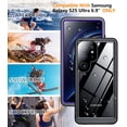 thumbnail image 2 of Funda de teléfono Temdan impermeable con lente para Samsung Galaxy S25 Ultra, 2 of 9
