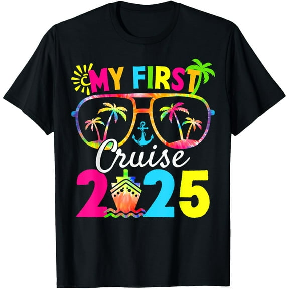 Playful Comfort Tee - My First Family Cruise Squad 2025 Vacation Summer Trip T-Shirt