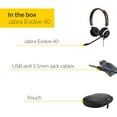 thumbnail image 7 of Jabra Evolve 40 MS Stereo USB-C Wired Headset, 7 of 7