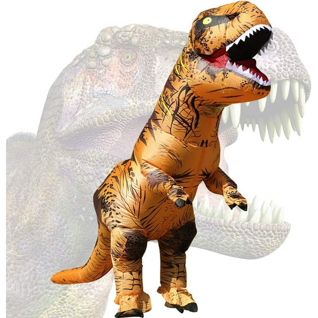 Inflatable t rex costume for adults
