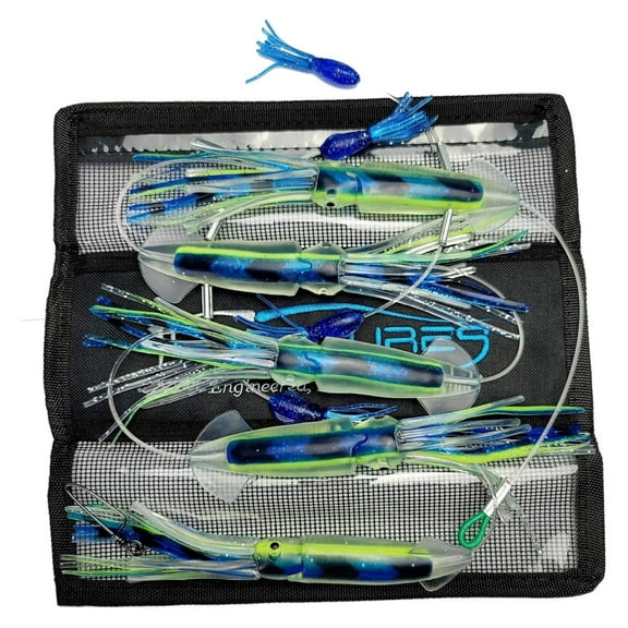 Pakula Game Fish 8" Long Tail Flippy Floppy Fishing Chain Tuna & Marlin by Lobo Lures