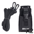 thumbnail image 1 of Caja de radio,Bolsa de nailon universal para guardar la funda de la radio,Bolsa multifunción,Riñonera con correa de hombro ajustable,Bolsa de radio portátil ajustable UV5R UV82,Accesorios, 1 of 10