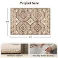 thumbnail image 7 of SIXHOME Southwestern Area Rug 6'x9' Vintage Geometric Large Area Rug Soft Indoor Carpet for Living Room Bedroom Dining Room Boho Rustic Tribal Rug, 7 of 7