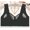 B, variant on Censtreet 3PC Front Closure Bras for Women Seamless Wireless Comfort Supportive No Underwire Convenient Mastectomy Bralettes