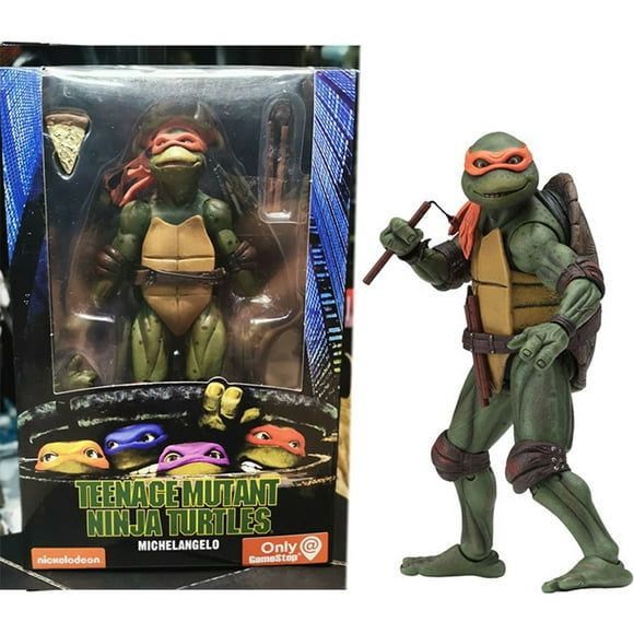 NECA Teenage Mutant Ninja Turtles 90s Movie Version Movable Action Figure Model Toy [Limited Edition]