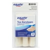 (3 pack) Equate Toe Bandages Cushion & Protect Corns and Bunions, One Size Fits Most, Trim to Fit, 3 Count
