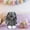 Gray, variant on Uutvery Bunny Easter Doll, 11.81in Furry Rabbit Plush, Soft Stuffed Animal for Easter Decoration, Cuddly Gift