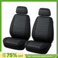 thumbnail image 2 of Fundas universales para asientos de coche, conjunto completo de tela para la mayoría de sedanes, furgonetas, SUVs, camiones, Protector de asientos delanteros y traseros, 2 of 4