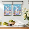 thumbnail image 3 of Blue Easter Kitchen Towels Set of 4, Spring Rabbit Colorful Eggs Tulip Butterfly Absorbent Dish Towels for Kitchen, Microfiber Hand Towel, Quick Drying Tea Towel for Cleaning Decorative Dishcloths, 3 of 7