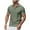 Army Green, variant on WQQZJJ Men's Polo Shirt Tops Fashion Casual Solid Color Shirts Button Loose Lapel Short Sleeve Tops