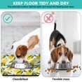 thumbnail image 4 of Floral Lemon Dog Feeding Mat - Waterproof Non-Slip Pet Food Pad with Vintage Design, Easy to Clean and Durable, 4 of 5
