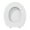 White, variant on Soft Vinyl Toilet Seat With Foam Cushioning Comfort Elongated Toilet Cover Easy Install Universal Fit Standard Fixtures Bathroom Accessory