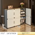 thumbnail image 1 of Zapatero multicapa para sala de estar, armarios de pasillo, almacenamiento, sandalias a prueba de polvo, muebles de armario, simplicidad moderna, 1 of 4