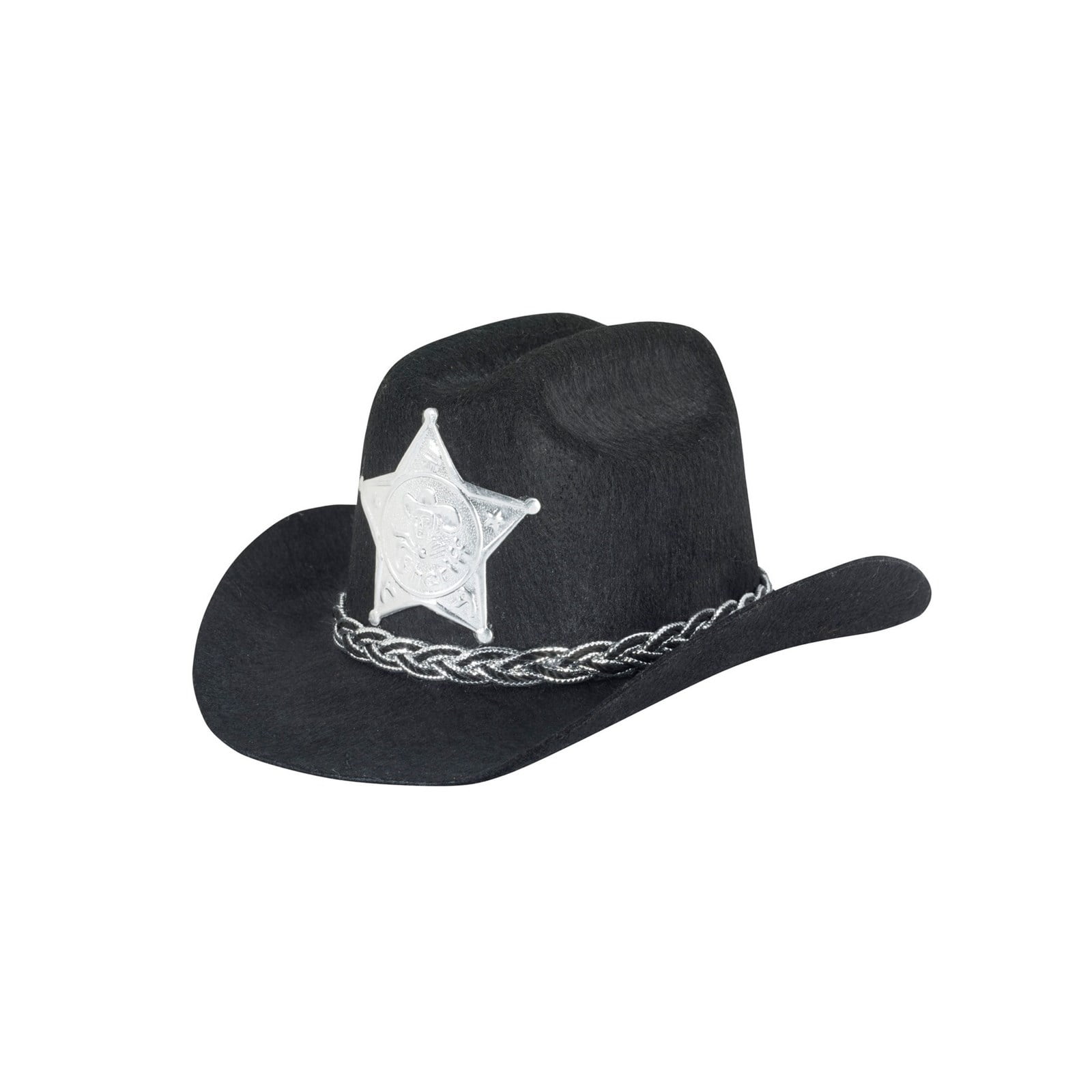 Suede Look Cowboy Hat Adult Unisex Smiffys Fancy Dress Costume Hat 
