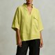 thumbnail image 4 of Neewe 3/4 Length Sleeve Womens Tops Dressy V Neck Collared Shirts Trendy Business Casual Work Blouses Daily Outfits 2026, 4 of 5